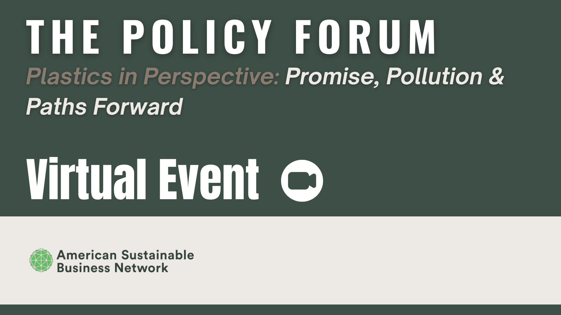 PolicyForumPlastics